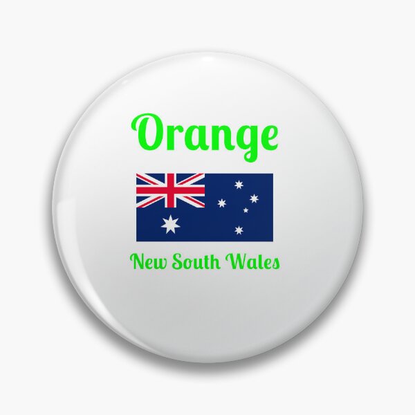 Artikelvorschau, Orange Australien (New South Wales) - Stilvolle Drucke, entworfen und verkauft von Fleetwood1994.