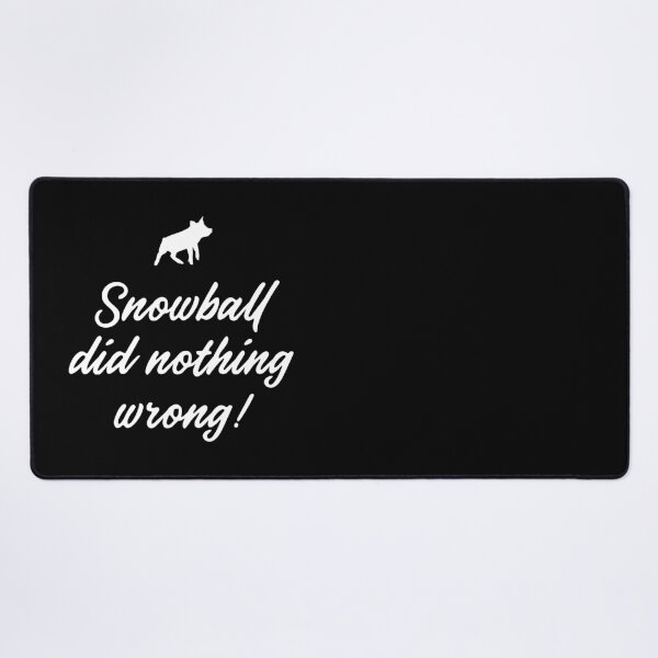Item preview, Animal Farm - Snowball did nothing wrong! designed and sold by BalancedFlame.
