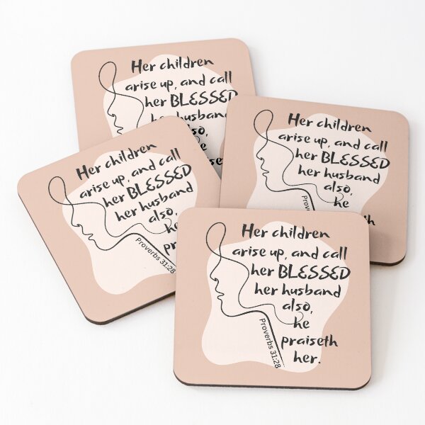 Item preview, Proverbs 31:28 - Her children arise up, and call her blessed designed and sold by Nancyanna.