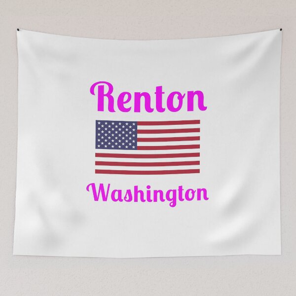 Item preview, Renton Washington state - Stylish Prints, designed and sold by Fleetwood1994.