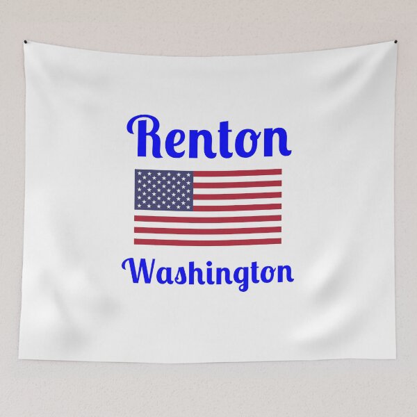 Item preview, Renton Washington state - Stylish Prints, designed and sold by Fleetwood1994.