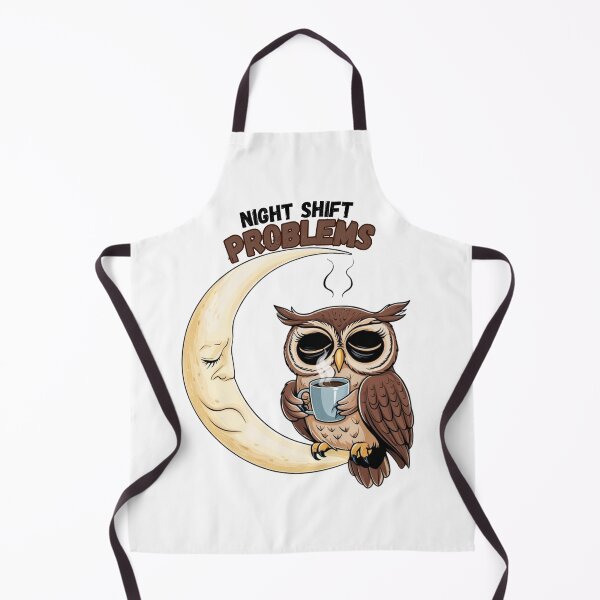 Item preview, Sleepy Owl Night Shift designed and sold by Snicker-Designs.
