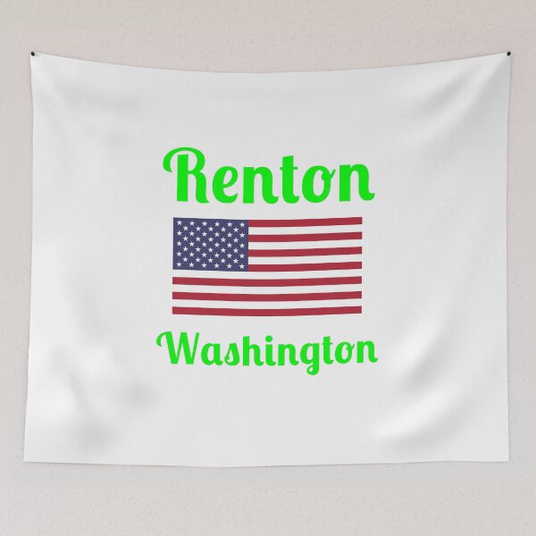 Item preview, Renton Washington state - Stylish Prints, designed and sold by Fleetwood1994.