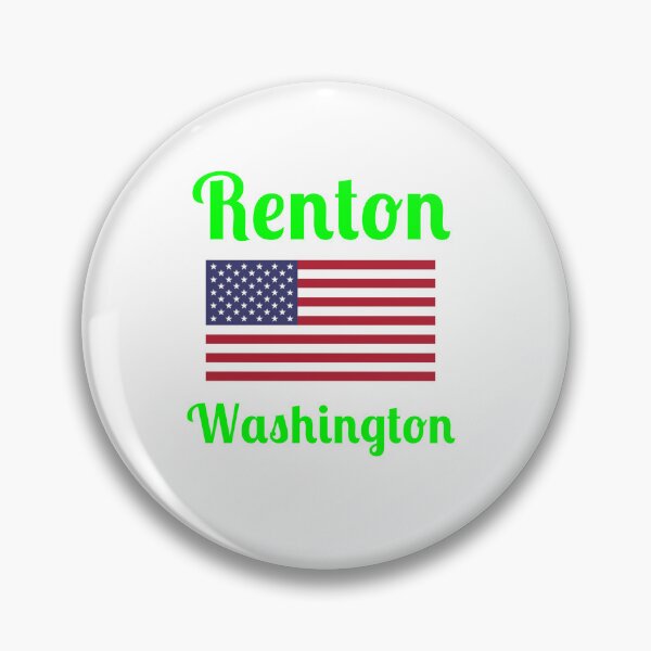 Item preview, Renton Washington state - Stylish Prints, designed and sold by Fleetwood1994.