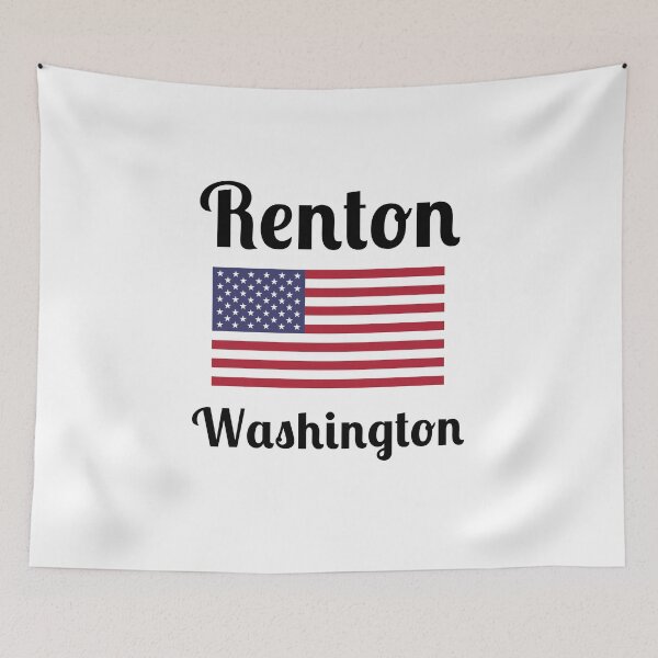 Item preview, Renton Washington state - Stylish Prints, designed and sold by Fleetwood1994.