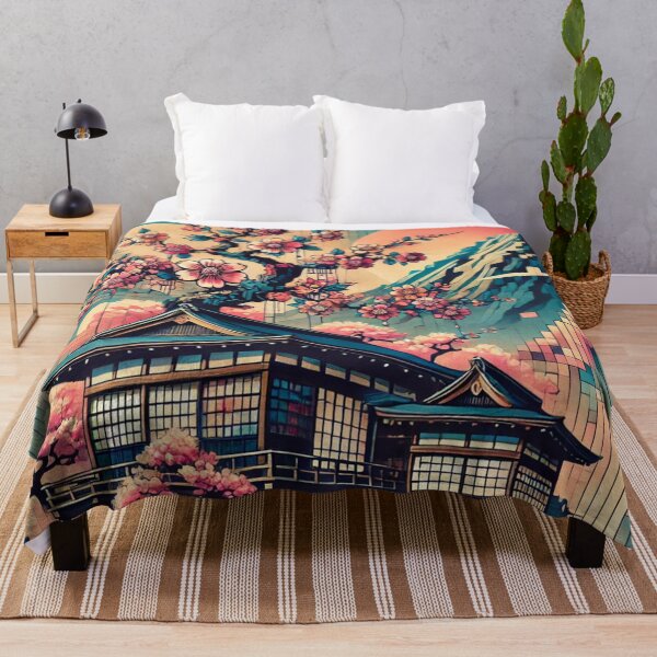 Item preview, Blooming Peace in a Japanese Garden designed and sold by Sigtrix.