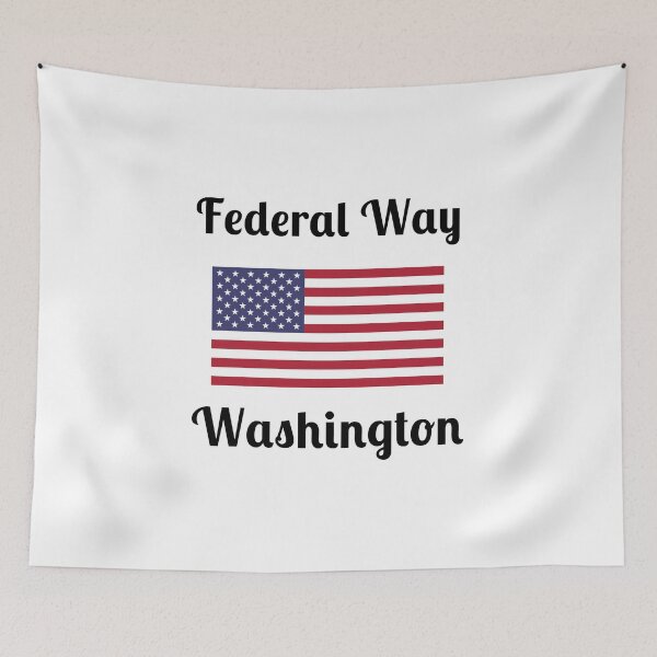 Item preview, Federal Way Washington state - Stylish Prints, designed and sold by Fleetwood1994.