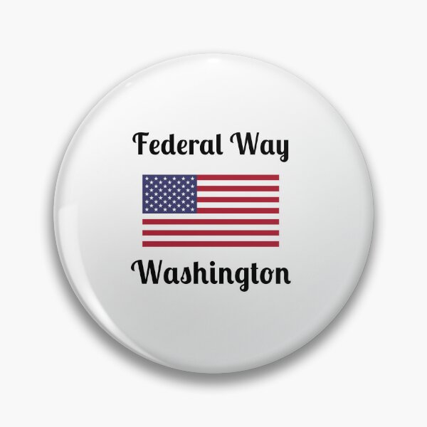 Item preview, Federal Way Washington state - Stylish Prints, designed and sold by Fleetwood1994.