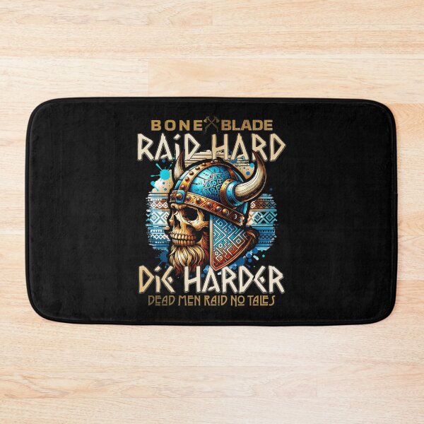 Artikelvorschau, RAID HARD DIE HARDER WIKINGER-TOTENKOPF entworfen und verkauft von justyna-s28.