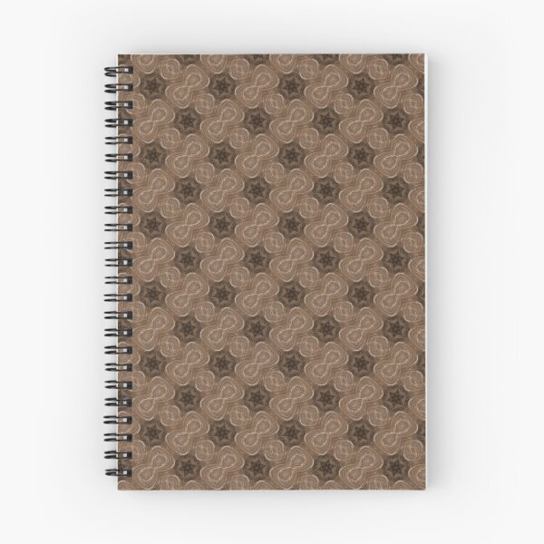 Item preview, Decorative Floral Pattern in Chocolate designed and sold by Artistestella.