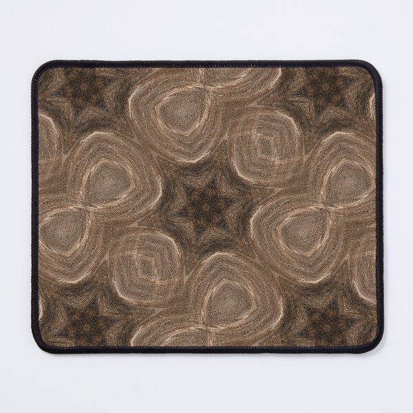 Item preview, Decorative Floral Pattern in Chocolate designed and sold by Artistestella.