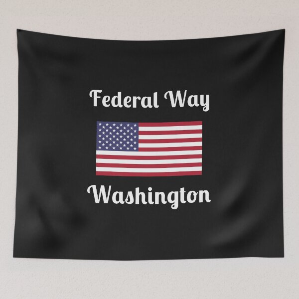Item preview, Federal Way Washington state - Stylish Prints, designed and sold by Fleetwood1994.