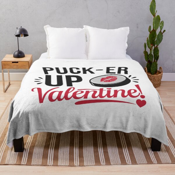 Item preview, Puck-er up Ice Hockey Valentines day Funny designed and sold by tmerchtrends.