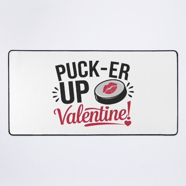 Item preview, Puck-er up Ice Hockey Valentines day Funny designed and sold by tmerchtrends.
