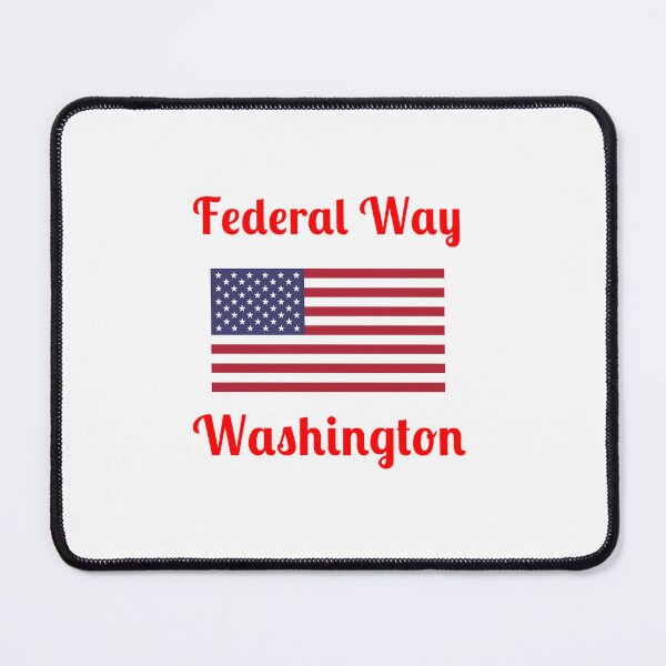 Item preview, Federal Way Washington state - Stylish Prints, designed and sold by Fleetwood1994.