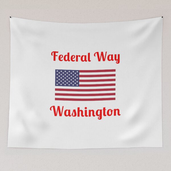 Item preview, Federal Way Washington state - Stylish Prints, designed and sold by Fleetwood1994.