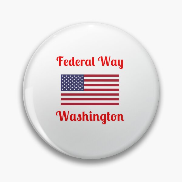 Item preview, Federal Way Washington state - Stylish Prints, designed and sold by Fleetwood1994.