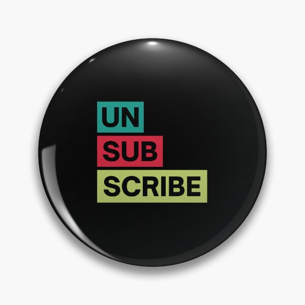 Item preview, Unsubscribe designed and sold by DesignDazzles.