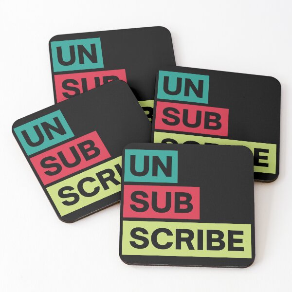 Item preview, Unsubscribe designed and sold by DesignDazzles.