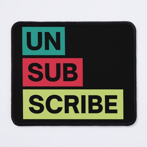 Item preview, Unsubscribe designed and sold by DesignDazzles.