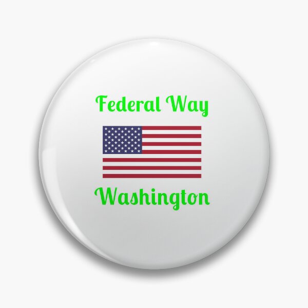 Item preview, Federal Way Washington state - Stylish Prints, designed and sold by Fleetwood1994.