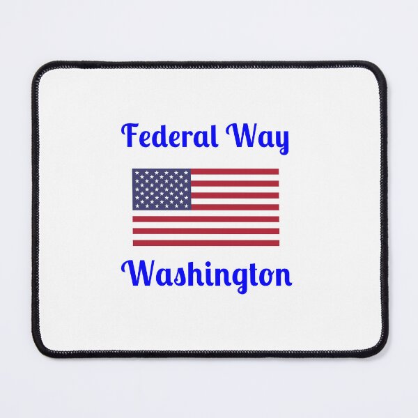 Item preview, Federal Way Washington state - Stylish Prints, designed and sold by Fleetwood1994.