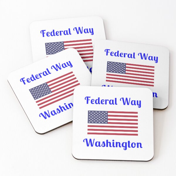 Item preview, Federal Way Washington state - Stylish Prints, designed and sold by Fleetwood1994.