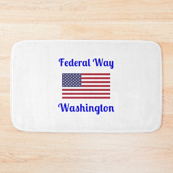 Item preview, Federal Way Washington state - Stylish Prints, designed and sold by Fleetwood1994.