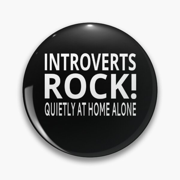 Item preview, Introverts Rock! Quietly At Home Alone designed and sold by coolfuntees.