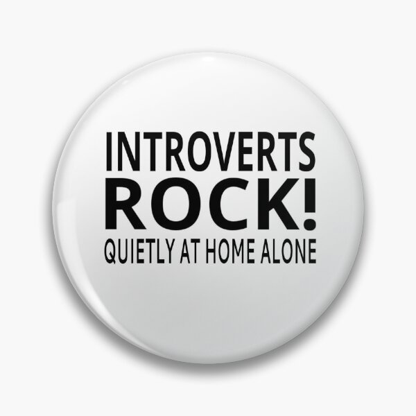 Item preview, Introverts Rock! Quietly At Home Alone designed and sold by coolfuntees.