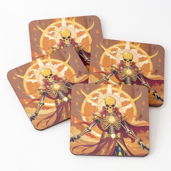 Item preview, Flaming Skeleton Warrior of the Wastelands designed and sold by BeNoOne.