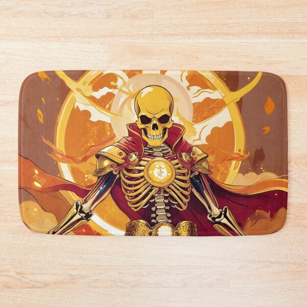 Item preview, Flaming Skeleton Warrior of the Wastelands designed and sold by BeNoOne.