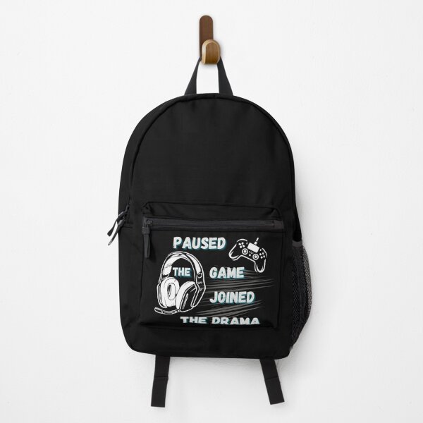 Item preview, Paused The Game, Joined The Drama- Gamer Humor designed and sold by Ver-Payah.