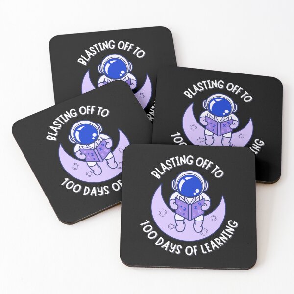 Item preview, Blasting Off to 100 Days of Learning - Astronaut Theme designed and sold by MotivaChic.