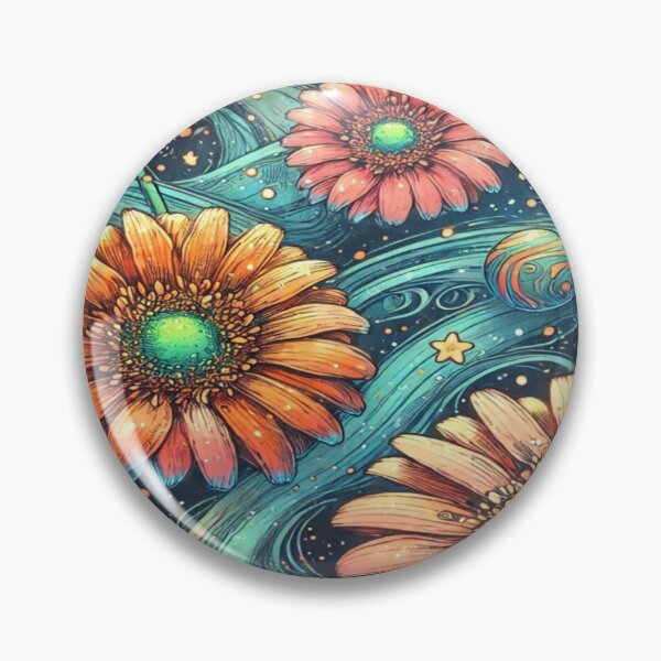 Item preview, Zinnia designed and sold by Kate Kornitsky.