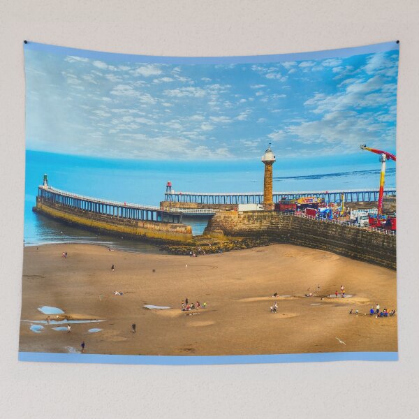 Item preview, Whitby in Summer designed and sold by Alisonchambers2.