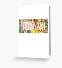 Verano Greeting Card