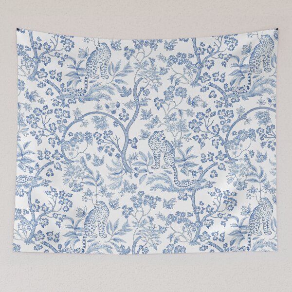 Item preview, Cheetah Chinoiserie  designed and sold by hellcom.