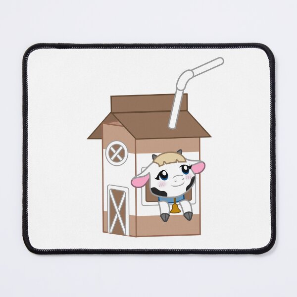 Item preview, Kawaii Chocolate Milk with Cow designed and sold by DesignsByHumbug.