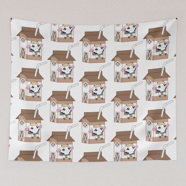 Item preview, Kawaii Chocolate Milk with Cow designed and sold by DesignsByHumbug.