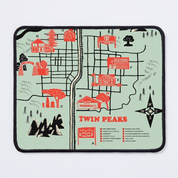 Item preview, Welcome to Twin Peaks designed and sold by robertfarkas.