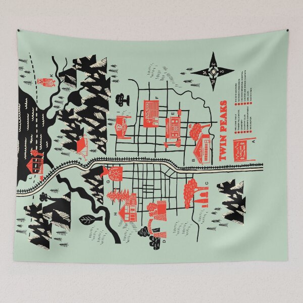 Item preview, Welcome to Twin Peaks designed and sold by robertfarkas.