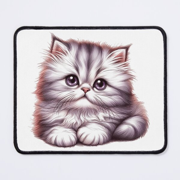 Item preview, Cute fluffy siberian kitten designed and sold by nicnacc.