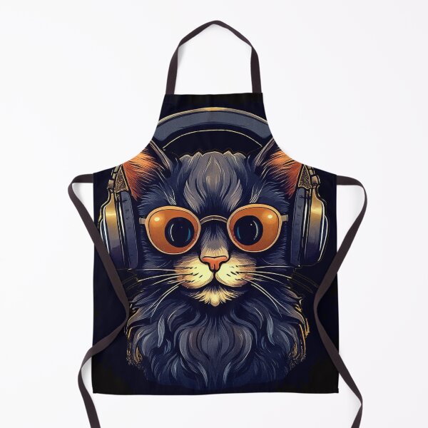 Item preview, Cat with a headphone designed and sold by Creative_verse108.