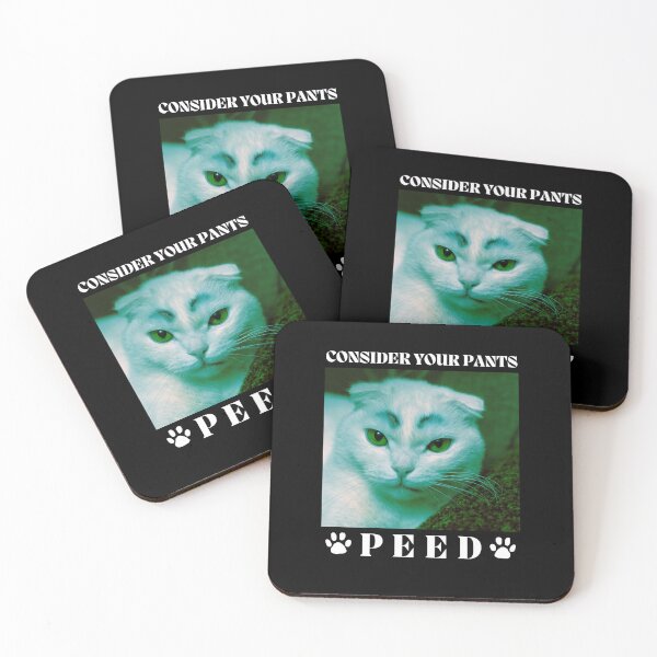 Item preview, Consider Your Pants Peed - Funny Cat Meme designed and sold by MotivaChic.
