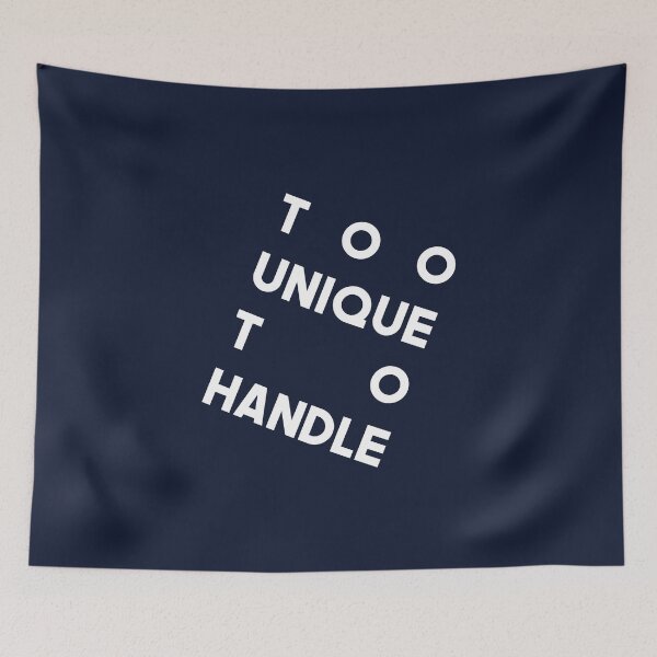 Item preview, Too Unique to Handle – Bold Modern Statement, Unique designed and sold by villacreativa.