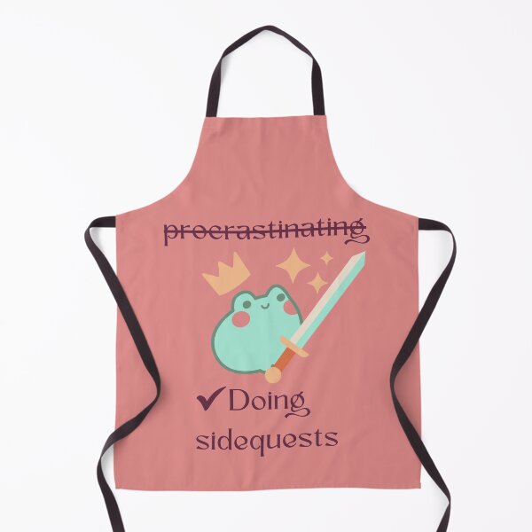 Item preview, Not Procrastinating - Doing sidequests! designed and sold by BookInhaler.