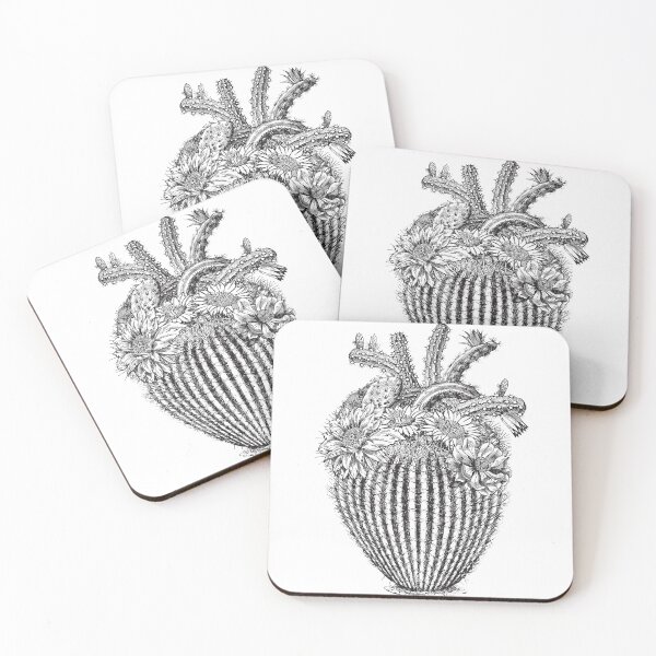 Aperçu de l'œuvre Cactus Coeur créée et vendue par YonniGagarine.