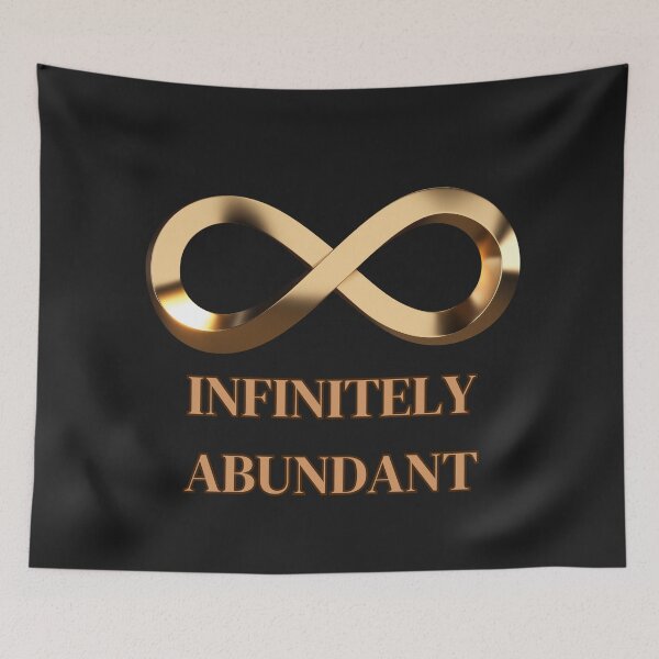 Item preview, Infinitely Abundant with Gold Infinity designed and sold by Goddess888.