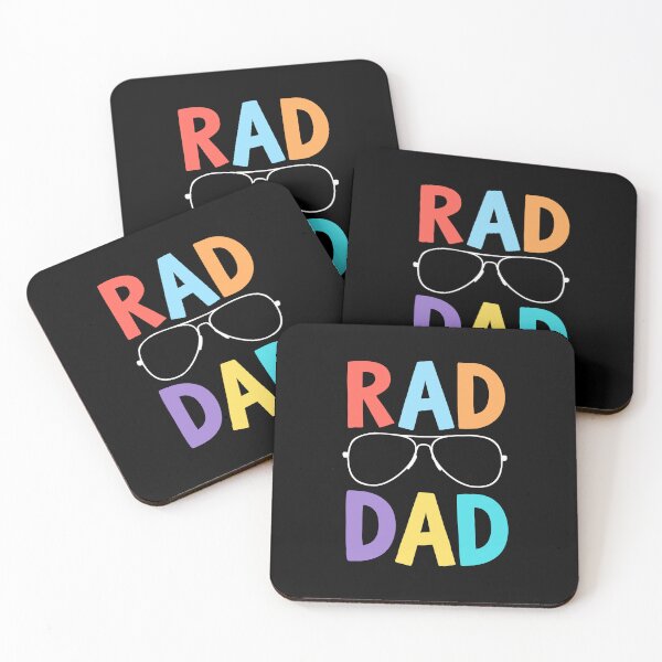 Item preview, Rad Dad Cool Sunglasses Gift for Trendy Fathers Daddy Pops Papa designed and sold by w1ckerman.